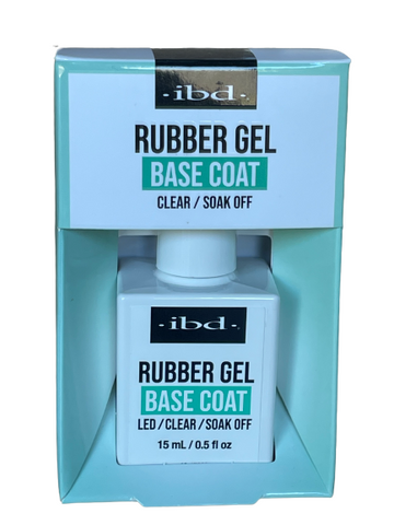 IBD - Rubber Gel - Base Coat - Clear - Soak Off 15ml - 0.5 Oz