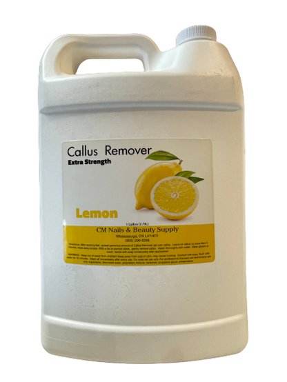 Callus Remover | Extra Strength | Mint | Lemon | 3.79 L - CM Nails & Beauty Supply