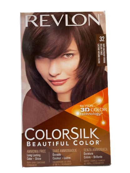 Beautiful Color | Colorsilk | 32 Dark Mahogany Brown | Permanent + No Ammonia - CM Nails & Beauty Supply