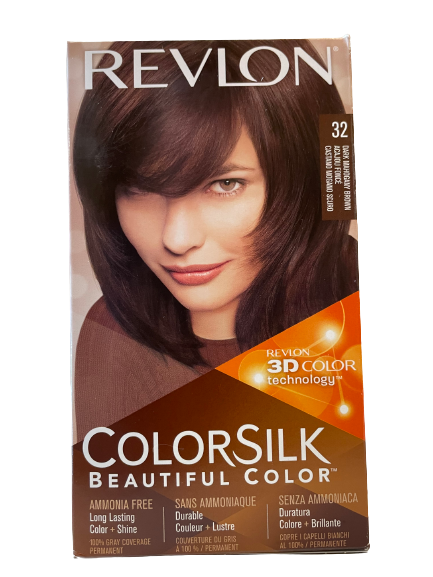 Beautiful Color | Colorsilk | 32 Dark Mahogany Brown | Permanent + No Ammonia - CM Nails & Beauty Supply