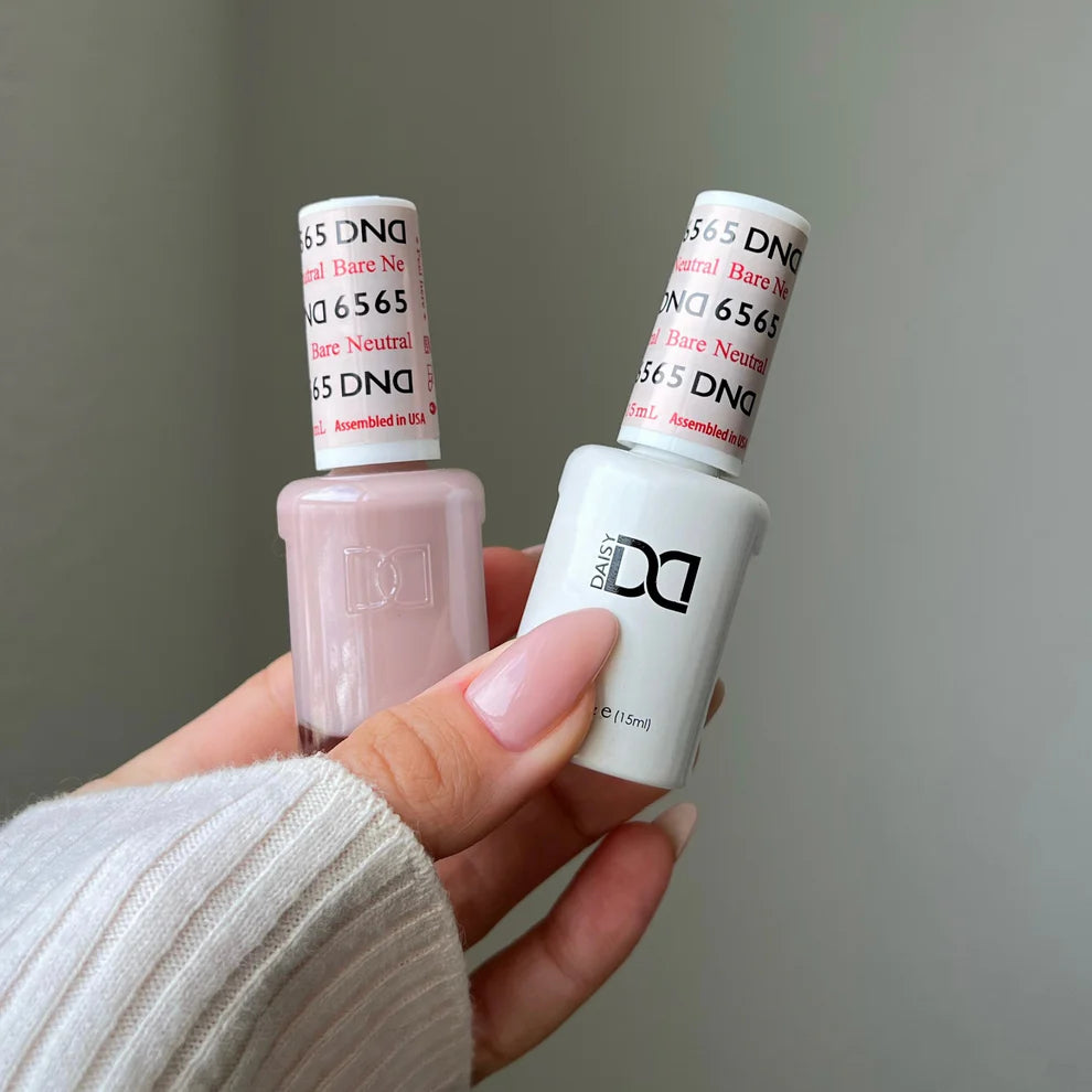 DND Bare Neutral #6565 - Gel & Nail Lacquer Duo - CM Nails & Beauty Supply