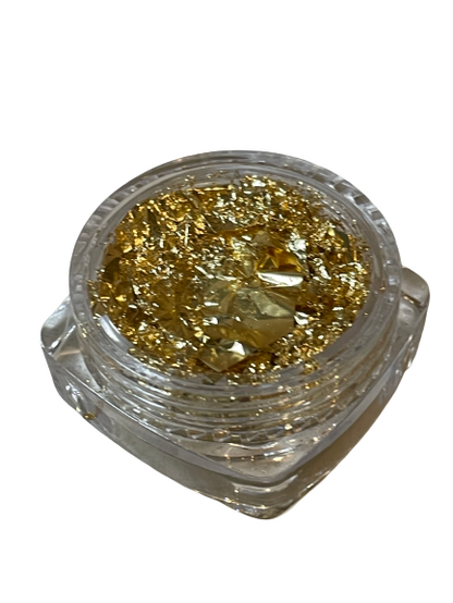 Gold | Silver Flake for Nail Art - CM Nails & Beauty Supply