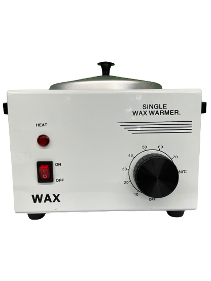 Wax Warmer Single Pot Depilatory Wax Heater - Aluminium Epilator Machine - CM Nails & Beauty Supply