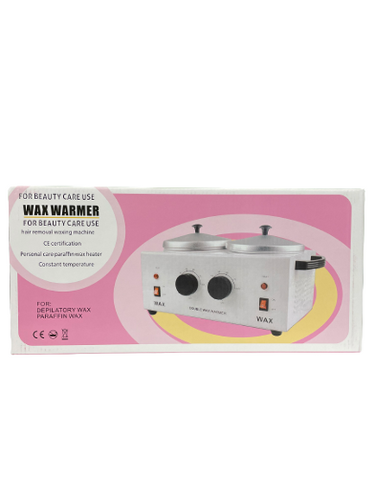 Double Pot Wax Warmer/Heater - Pro Electric Dual Heater - CM Nails & Beauty Supply