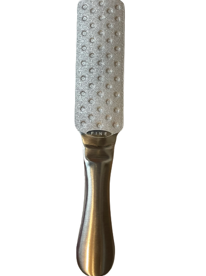 Dual Sided Foot File, Fine/Coarse - Trimmermate 100% Stainless Steel - CM Nails & Beauty Supply