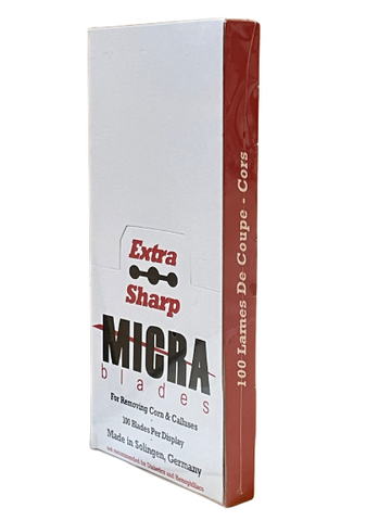 Callus Shaver | Credo Micra Blade Box/100 | | Made in Germany
