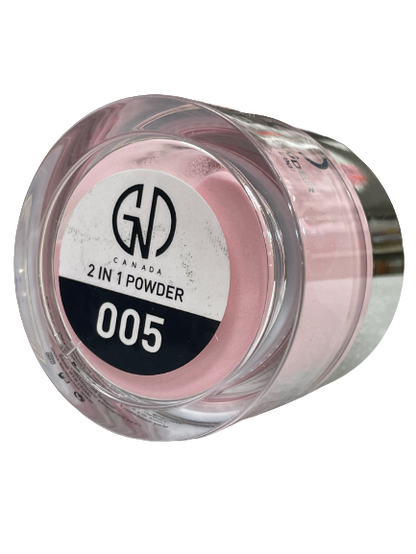 Acrylic Powder 2-in-1 GND Canada® #005 | 1 Oz - CM Nails & Beauty Supply