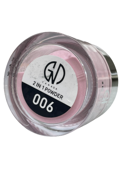 Acrylic Powder 2-in-1 GND Canada® #006 | 1 Oz - CM Nails & Beauty Supply
