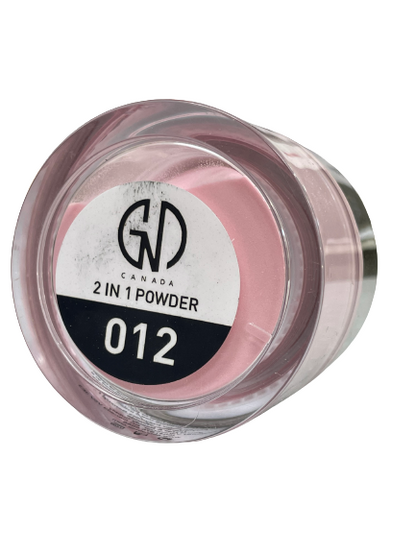 Acrylic Powder 2-in-1 GND Canada® #012 | 1 Oz - CM Nails & Beauty Supply