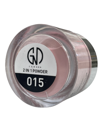 Acrylic Powder 2-in-1 GND Canada® #015 | 1 Oz - CM Nails & Beauty Supply