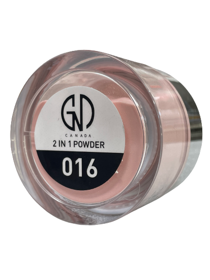 Acrylic Powder 2-in-1 GND Canada® #016 | 1 Oz - CM Nails & Beauty Supply