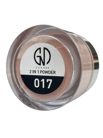 Acrylic Powder 2-in-1 GND Canada® #017 | 1 Oz - CM Nails & Beauty Supply