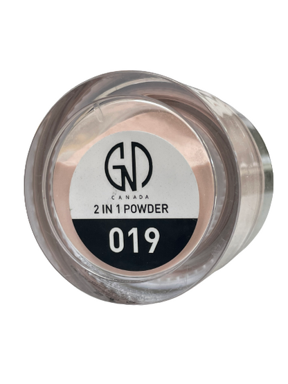 Acrylic Powder 2-in-1 GND Canada® #019 | 1 Oz - CM Nails & Beauty Supply