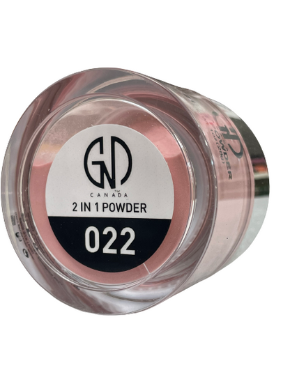 Acrylic Powder 2-in-1 GND Canada® #022 | 1 Oz - CM Nails & Beauty Supply