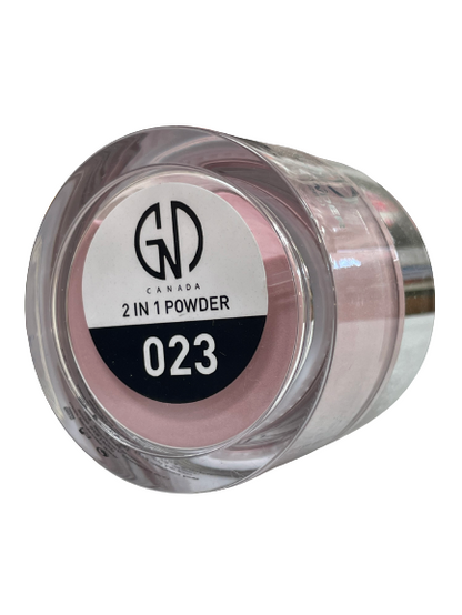 Acrylic Powder 2-in-1 GND Canada® #023 | 1 Oz - CM Nails & Beauty Supply