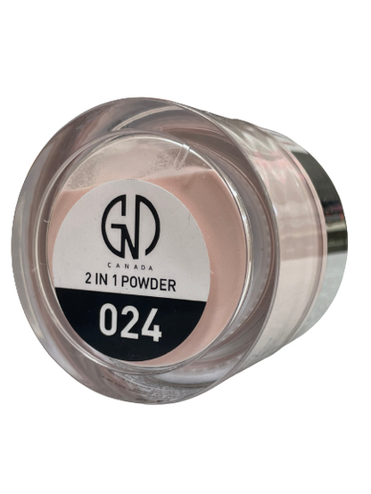 Acrylic Powder 2-in-1 GND Canada® #024 | 1 Oz - CM Nails & Beauty Supply
