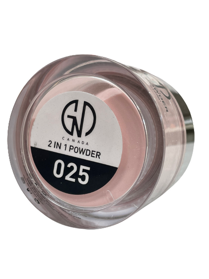 Acrylic Powder 2-in-1 GND Canada® #025 | 1 Oz - CM Nails & Beauty Supply