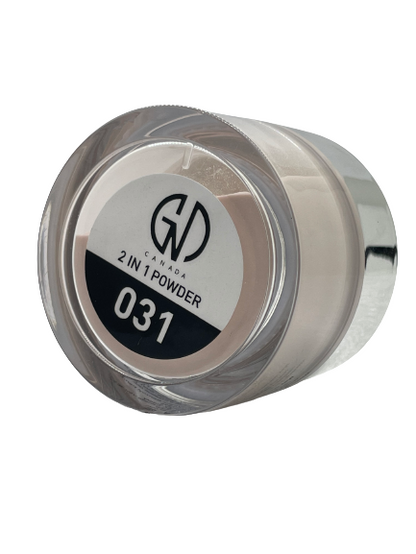 Acrylic Powder 2-in-1 GND Canada® #031 | 1 Oz - CM Nails & Beauty Supply