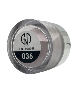 Acrylic Powder 2-in-1 GND Canada® #036 | 1 Oz - CM Nails & Beauty Supply