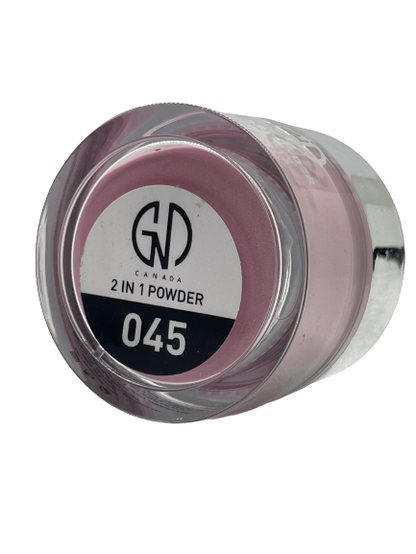 Acrylic Powder 2-in-1 GND Canada® #045 | 1 Oz - CM Nails & Beauty Supply