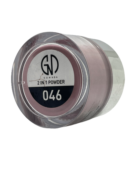 Acrylic Powder 2-in-1 GND Canada® #046 | 1 Oz - CM Nails & Beauty Supply