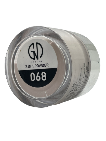 Acrylic Powder 2-in-1 GND Canada® #068 | 1 Oz - CM Nails & Beauty Supply