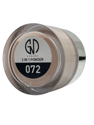 Acrylic Powder 2-in-1 GND Canada® #072 | 1 Oz - CM Nails & Beauty Supply