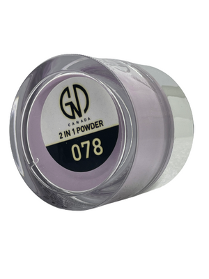 Acrylic Powder 2-in-1 GND Canada® #078 | 1 Oz - CM Nails & Beauty Supply