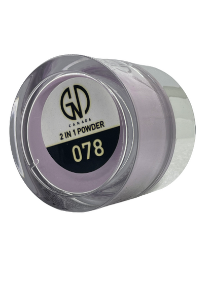 Acrylic Powder 2-in-1 GND Canada® #078 | 1 Oz - CM Nails & Beauty Supply