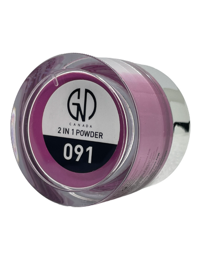 Acrylic Powder 2-in-1 GND Canada® #091 | 1 Oz - CM Nails & Beauty Supply
