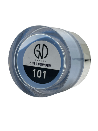 Acrylic Powder 2-in-1 GND Canada® #101 | 1 Oz - CM Nails & Beauty Supply