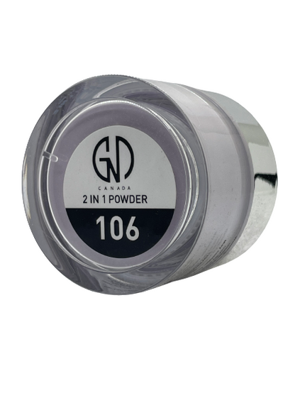 Acrylic Powder 2-in-1 GND Canada® #106 | 1 Oz - CM Nails & Beauty Supply