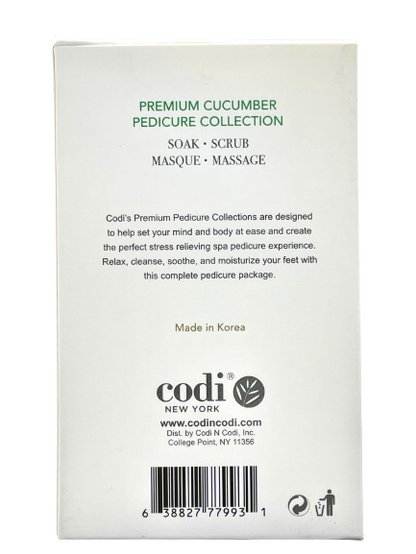 Codi 4 In 1 Pedicure Kit | Cucumber - CM Nails & Beauty Supply