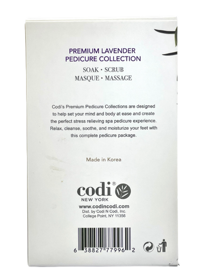 Codi 4 In 1 Pedicure Kit | Lavender - CM Nails & Beauty Supply