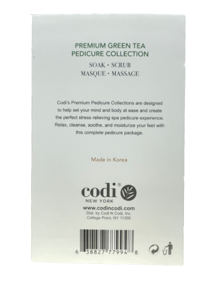 Codi 4 In 1 Pedicure Kit | Green Tea - CM Nails & Beauty Supply