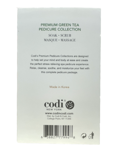 Codi 4 In 1 Pedicure Kit | Green Tea - CM Nails & Beauty Supply