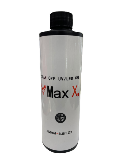 Max | No Wipe Top Coat | 8.Oz - CM Nails & Beauty Supply