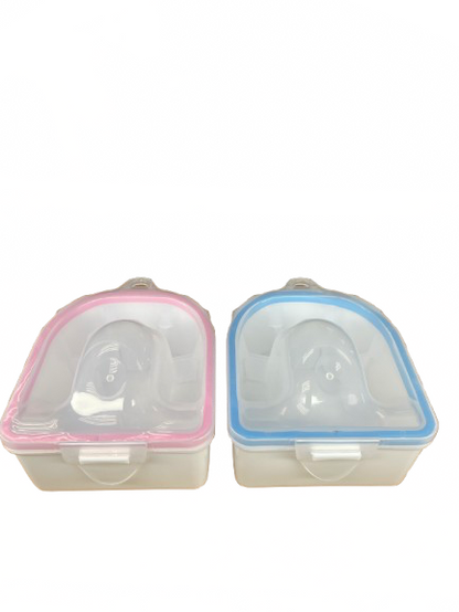Warming Manicure Bowl | Pink | Blue - CM Nails & Beauty Supply