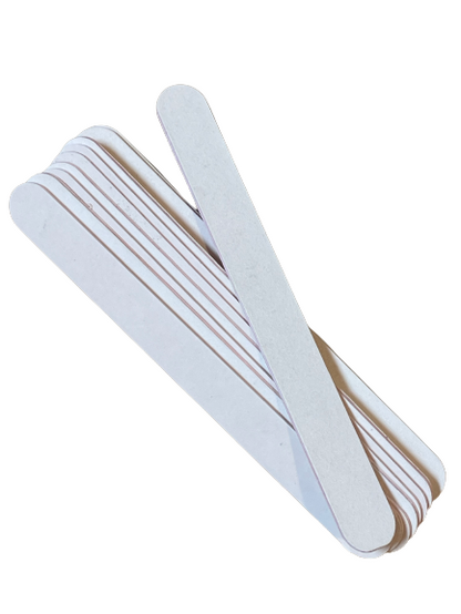 Nail File | Jumbo | Nail & Art File | Mini | Zebra | White l Black | 80/80 | 80/100 | 100/100| 120/120 | 150/150 - CM Nails & Beauty Supply