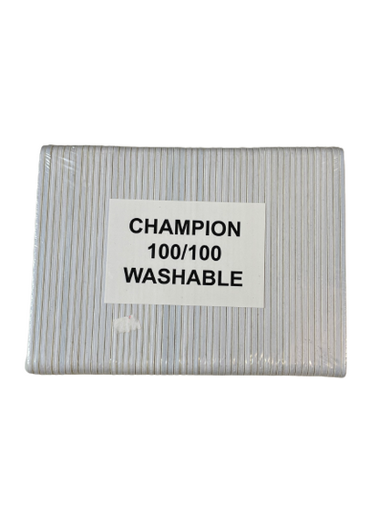 Nail File | Jumbo | Nail & Art File | Mini | Zebra | White l Black | 80/80 | 80/100 | 100/100| 120/120 | 150/150 - CM Nails & Beauty Supply