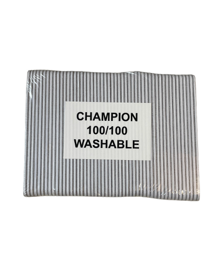 Nail File | Jumbo | Nail & Art File | Mini | Zebra | White l Black | 80/80 | 80/100 | 100/100| 120/120 | 150/150 - CM Nails & Beauty Supply