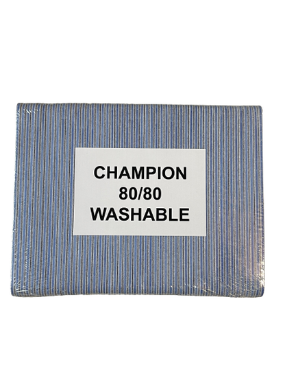 Nail File | Jumbo | Nail & Art File | Mini | Zebra | White l Black | 80/80 | 80/100 | 100/100| 120/120 | 150/150 - CM Nails & Beauty Supply