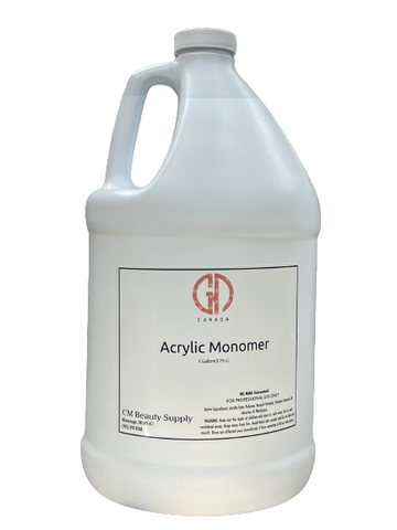 Acrylic Liquid / Monomer Purple  /   NO MMA / Gallon (For Professional Use Only)