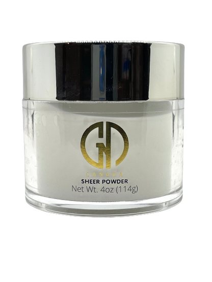 Acrylic Sheer Powder 2-in-1 (4 oz) | GND Canada® - CM Nails & Beauty Supply