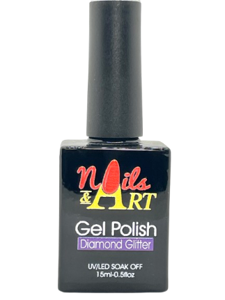 Nails and Art - Gel Polish | DG #02 Diamond Glitter - CM Nails & Beauty Supply