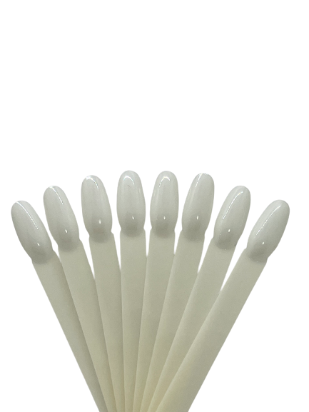 Nail Display Stick / Colour Chart / Natural | White | Clear |Stiletto | Oval | Bag of 60 pcs