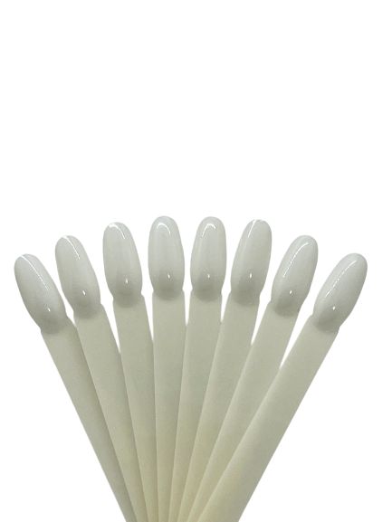 Nail Display Stick / Colour Chart / Natural | White | Clear |Stiletto | Oval | Bag of 60 pcs