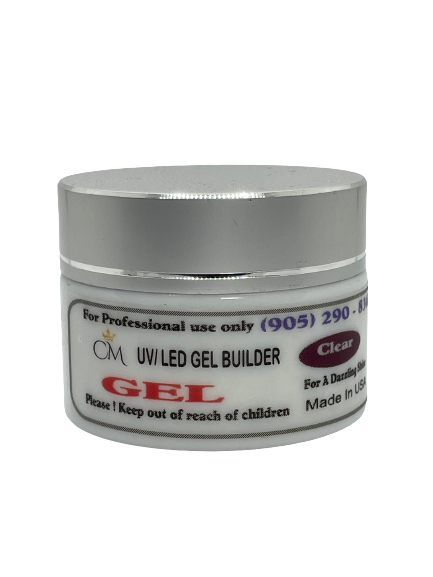 Gel Builder | CM Canada | Led / UV | Clear Gel | No Burn | 1.5 Oz|