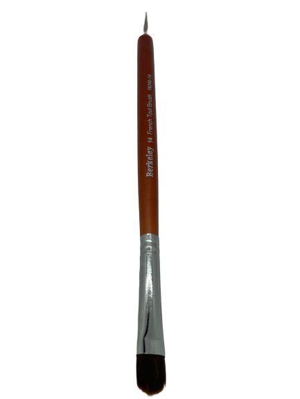 French Brush #14 & Dot Tool | Redwood Handle
