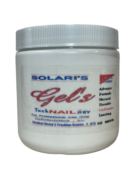 UV Gel Powder | 4Oz | 16Oz | 32Oz | Solaris®
